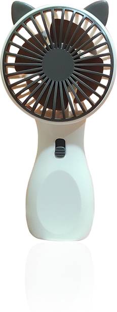 Symbelle USB Fan with Lights for Desktop and Travel - Portable Rechargeable Mini Fan | SQ 2237 USB Fan