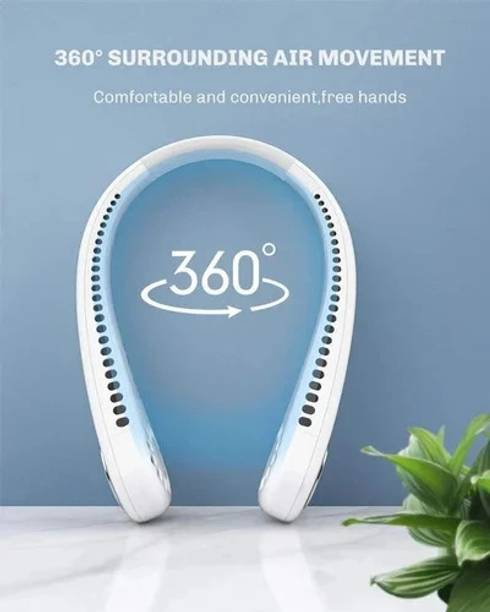 Vextore Neck Fan Bladeless Speeds Battery Operated Personal Fan cxz12 (Multicolor)2024 Neck Fan,Bladeless USB Mini Fan gfs9 USB Fan