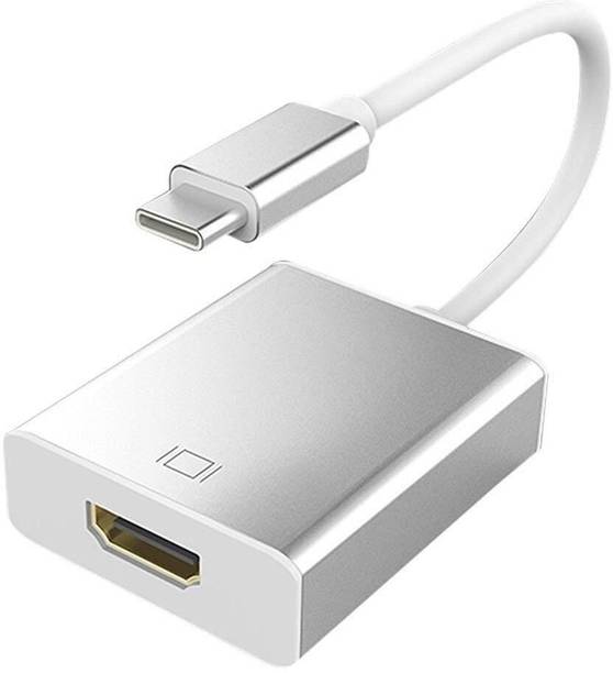 DooBuy USB C to HDMI Adapter, USB 3.1 Type C to HDMI Adapter (4K Thunderbolt 3 Support) For Galaxy S8/S8 Plus/Note 8,MacBook Pro,iMac,Dell XPS 15 and More HDMI Connector