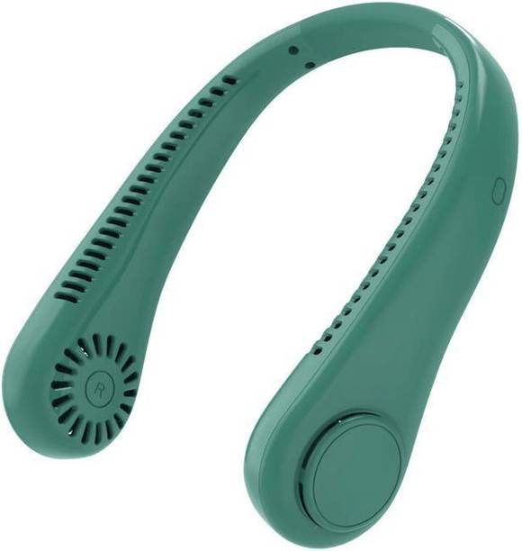 14 Fab Neck Fan Bladeless Speeds Battery Operated Personal NF91 Neck Fan Bladeless Battery Operated Personal opi91 USB Fan