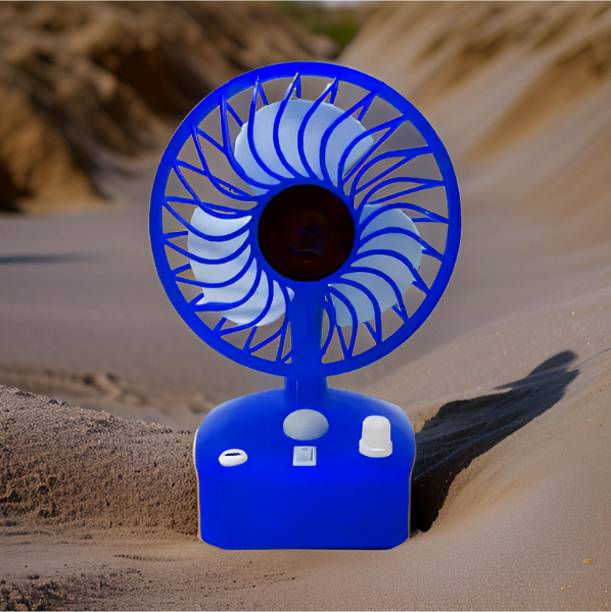 Clairbell Cool Fan: Ultimate Convenience - USB Rechargeable, 5 Speeds, and LED Light V43 Cool Fan: Ultimate Convenience - USB Rechargeable, 5 Speeds, and LED Light V43 USB Fan