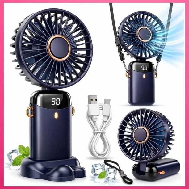 Rahi Enterprise2 Rechargeable Personal Mini Fan with Battery Indicator | USB Portable Fan Rechargeable Personal Mini Fan with Battery Indicator | USB Portable Fan USB Air Cooler