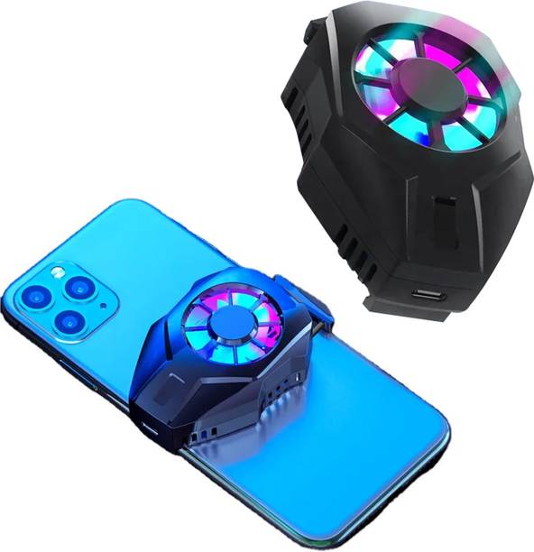 WRADER Mobile Phone Cooler for Gaming for Game Long Filming Mobile Gaming Fan Mobile Phone Cooler USB Fan