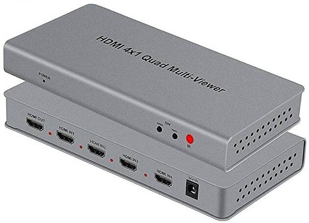 RyzCare  TV-out Cable 4X1 HDMI Multi-viewer HDMI Quad Screen Real Time Multi-viewer with HDMI seamless