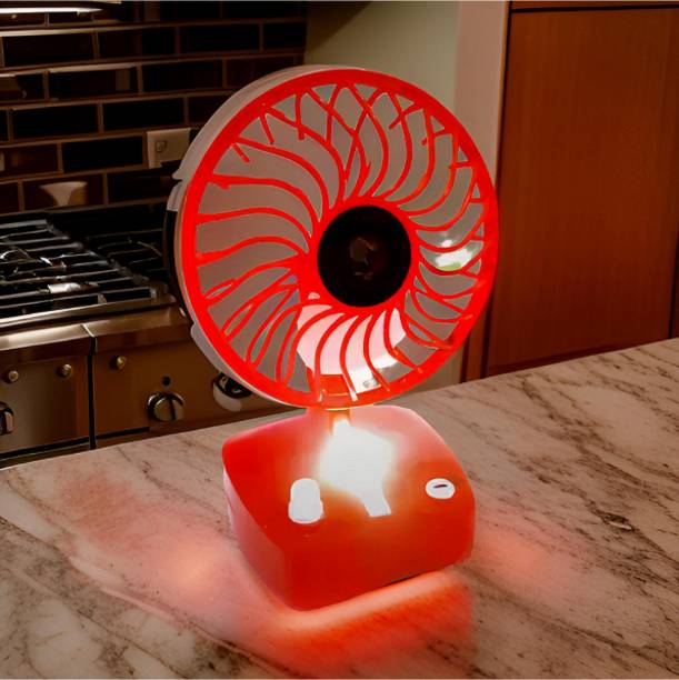 Clairbell Cool Fan: Ultimate Convenience - USB Rechargeable, 5 Speeds, and LED Light VP1 Cool Fan: Ultimate Convenience - USB Rechargeable, 5 Speeds, and LED Light VP1 USB Fan