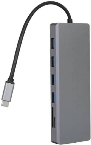 NURDSKULL 13 in 1 USB C Hub - 4K HDMI, VGA, 100W PD, Ethernet, USB 3.0/2.0 2NS13IN1 USB Hub
