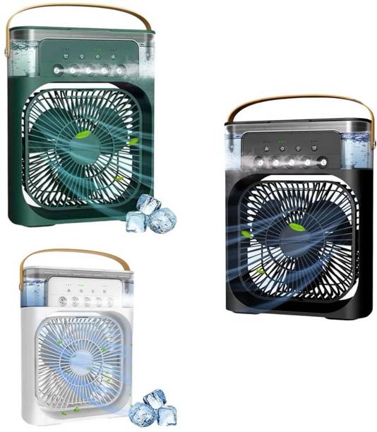 Tech Fuel Air Cooler Fan For Home With 3 Speed Mode,7 Colour LED and Timer Air Cooler Fan For Home With 3 Speed Mode,7 Colour LED and Timer USB Air Cooler
