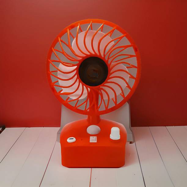 FRONY Mini Ac Cooler Rechargeable Cool Fan Portable (USB Fan) With LED Light_ZZZ382 Trendy Rechargeable Fan Light Weight Mini Fan_DA382 USB Fan
