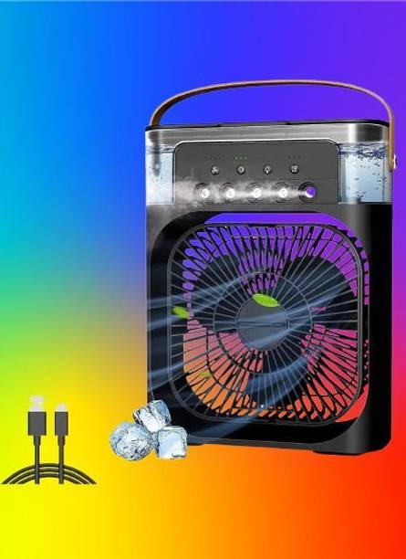 Sitaramm 4-IN-1 Personal Mini Cooling Unit with 3-Speeds MWC-16 USB Fan, USB Air Cooler