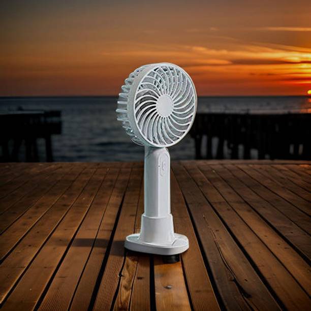 FRONY Mini Ac Cooler Charging Summer Hand Fan Portable (USB Fan) With LED Light_UIU393 Summer Fan_RA_6/6_CKT3932 USB Fan