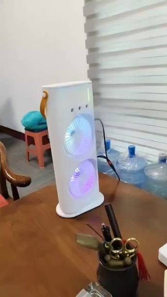 TECHEL Double Ended Mist Spray Fan Desktop with zsa8 Double Ended Mist Spray Fan Desktop with cbn8 USB Fan