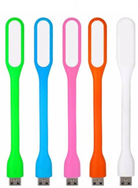Samarth Combo of 5 Flexible Portable Bendable Lamp USB LED Light-Multicolor Combo of 5 Flexible Portable Bendable Lamp USB LED Light-Multicolor Led Light