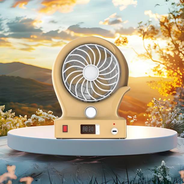 GUGGU Wind Fan Rechargeable Desk Fan (Portable Table Fan) for Home/Office/TravelN186 Wind Fan Rechargeable Desk Fan (Portable Table Fan) for Home/Office/TravelN186 USB Fan
