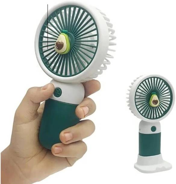BSVR Pocket Fan Mini Portable High Wind Flow,Mobile Stand, Light Weight_168 New Fan Hand_168 USB Fan