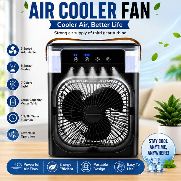 kanhajoy Portable Mist Air Cooler Fan KJG-ACF03 USB Air Cooler