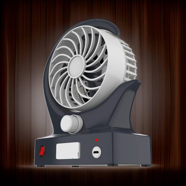 GUGGU Mini Ac Cooler Rechargeable Wind Fan Portable (USB Fan) With LED Light_FFF351 Trendy Rechargeable Fan Light Weight Mini Fan_CA351 USB Fan