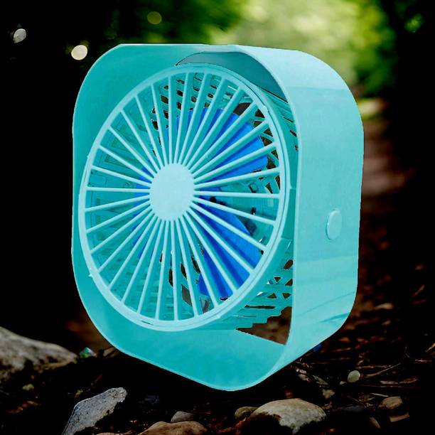 Clairbell Superior Portable USB Desk Fan with Direct Plug-In AC Cooler Mini Fan_NVW131 Trendy (Direct Fan) Light Weight Portable Fan_LZ131 USB Fan