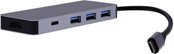 Sigmatech 4K HDMI Port, 3XType C Port, Ethernet Port, VGA Port , 4XUSB 3.0 Port 13 IN 1 Type-C2 USB Hub