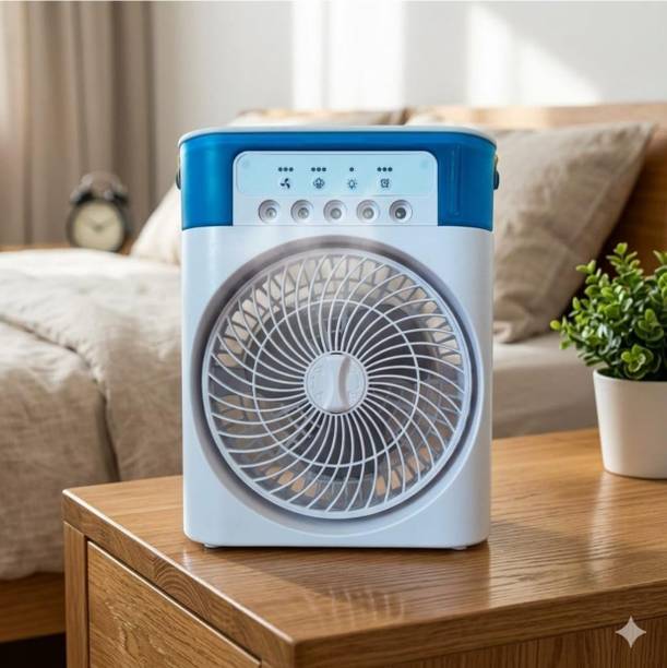 VERMAJI Portable Air Cooler Fan with Water Cooling, USB Powered Mini Cooler for Room Portable Air Cooler Fan with Water Cooling, USB Powered Mini Cooler for Room USB Air Cooler