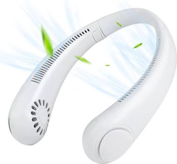 14 Fab Neck Fan Bladeless Speeds Battery Operated Personal NF46 Neck Fan Bladeless Battery Operated Personal opi155 USB Fan