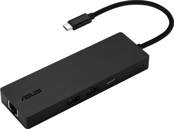 ASUS USB Hub 8-in-1 USB-C Dock, with 4K@60Hz HDMI 2.1 Type C Devices- MacBook,Laptop DC210 USB Hub