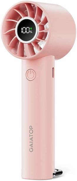 Gaiatop Mini Handheld Fan,Lightweight Hand Fan for Women 3 Speed Strong Wind Portable Fan USB Rechargeable Fan Personal Fan for Indoor Outdoor Travel Makeup USB Fan USB Fan