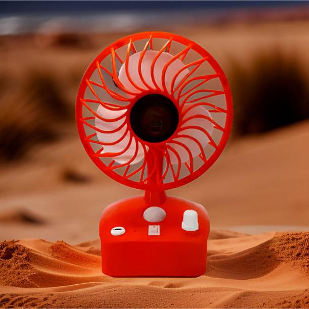 Clairbell Cool Fan: Ultimate Convenience - USB Rechargeable, 5 Speeds, and LED Light VP76 Cool Fan: Ultimate Convenience - USB Rechargeable, 5 Speeds, and LED Light VP76 USB Fan