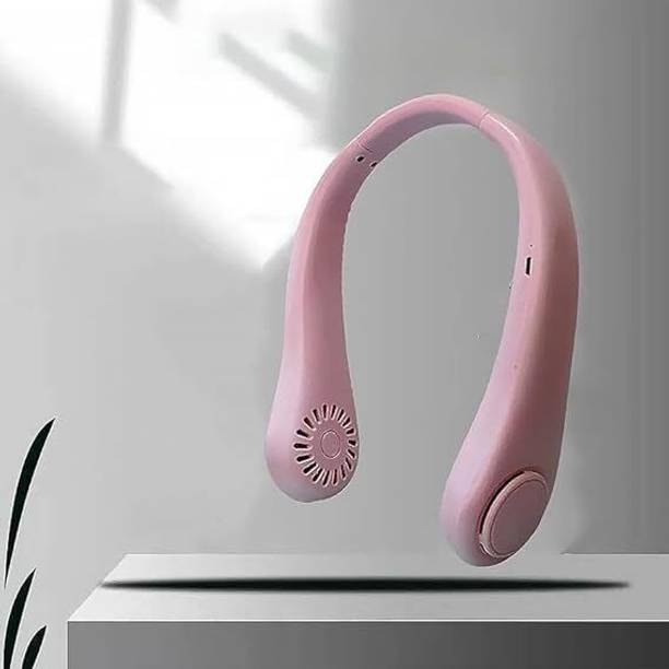 KGDA Bladeless Speeds Battery Operated Persona USB Fan Neck Fan Bladeless Speeds Battery Operated Personal Neck Fan USB Fan