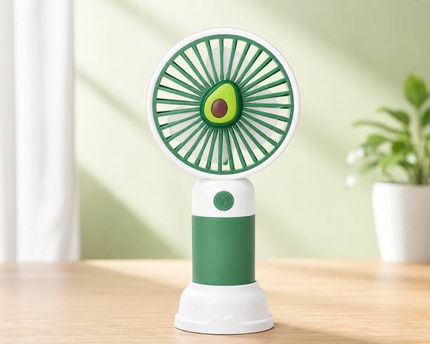AEROVYN Mini Pro Rechargeable Portable Handheld Table Fan with USB Charging Fan USB Air Cooler