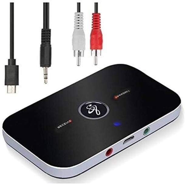 VOOCME Bluetooth 2 in 1 Audio Receiver/Transmitter Music Sound Adapter with 3.5 mm Output and BT-4.1 for TV/Home Stereo System Headphones Speakers Bluetooth