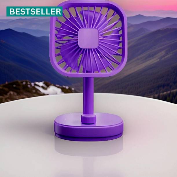 FRONY Mini Ac Cooler Rechargeable Flow Fan Portable (USB Fan) With LED Light_KKK55 Flow_Fan_2CKZ55 USB Fan