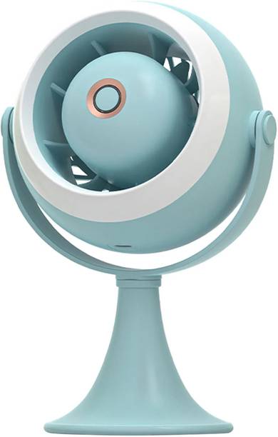 UNZAG Kids Rechargeable USB Charging Portable Desktop Fan With LED Light RPF-6102-1A USB Fan, Rechargeable Fan