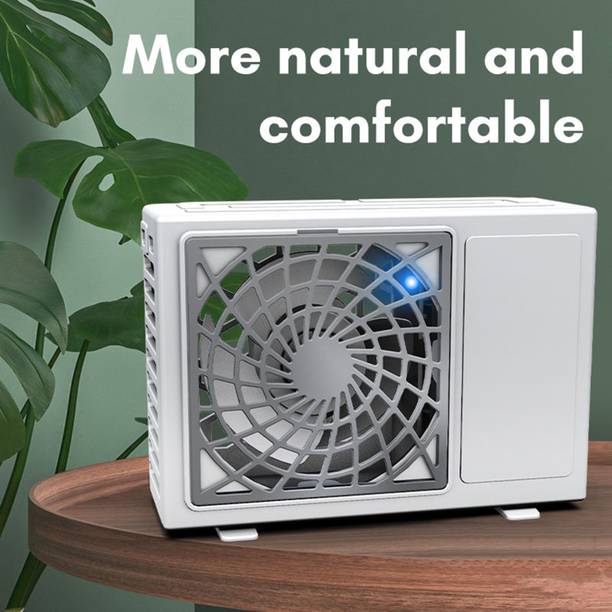 Spiaty Cute Air Conditioner Rechargeable Handheld and Desktop Mini USB Fan UFAN018 USB Fan