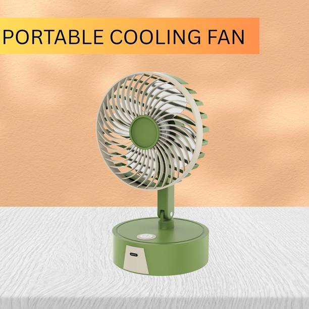 FRONY Raftaar Rechargeable Portable Table Fan with Strong Airflow For Home/TravelB404 Raftaar Rechargeable Portable Table Fan with Strong Airflow For Home/TravelB404 USB Fan
