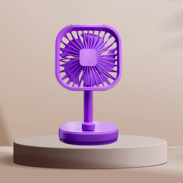SACRO Flow Fan (Table Fan) Rechargeable Portable (USB Fan) For Home, Office WD452 Flow Fan (Table Fan) Rechargeable Portable (USB Fan) For Home, Office WD452 USB Fan