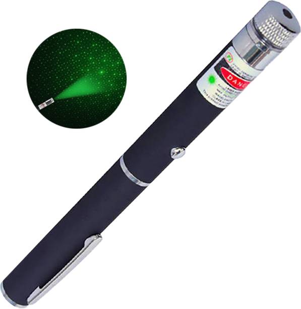 WRADER Portable Cell Operated Powerful Laser Pointer Light Green Laser Light for Playing and Fun for Kids and Teenagers Night Laser Light Led Light