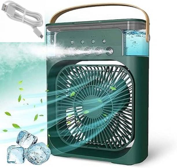 HRK Air Conditioners Small AC Quiet Personal Air Cooler USB Powered Mini DesktopHRK Air Conditioners Small AC Quiet Personal Air Cooler USB Powered Mini DesktopHRK USB Air Cooler