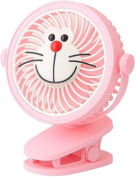 WowGifft Portable Mini Table Fan Rechargeable USB – Compact for Office,Home & Travel PF-1 USB Fan