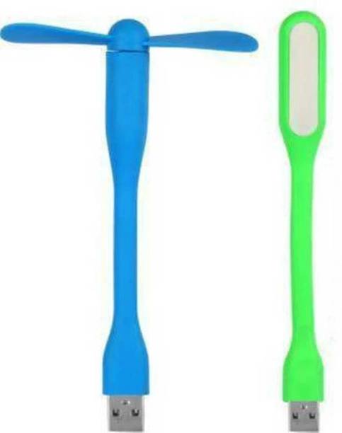 Sandy unique Gadget for PC/Laptop/Power Bank Adapter Portable & Flexible Led Light, USB Fan