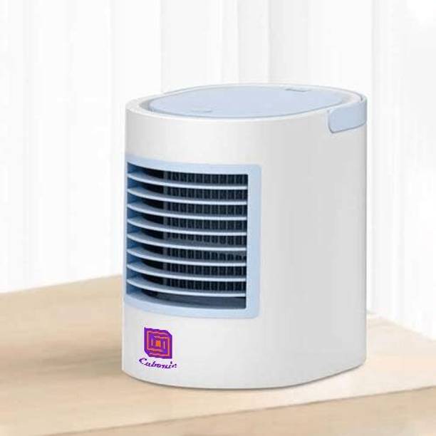 Cubonic Portable AC Mini 3 Speed Fan with Colorful Ring LED Light, 300ml Water Capacity WT-F11 USB Air Cooler