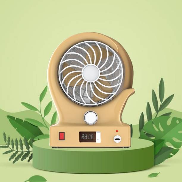 SACRO Wind Fan (Table Fan) Rechargeable (USB Fan) high speed Fan With LED LightZ44 Wind Fan (Table Fan) Rechargeable (USB Fan) high speed Fan With LED LightZ44 USB Fan