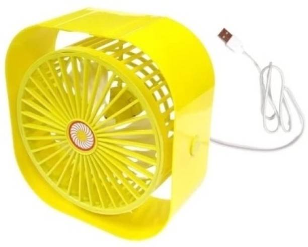 JAIN ELECTRONICS Cooler Electronic Mini Portable USB Table Fan Air Handy Rechargeable 360° Rotate Office Indoor Outdoor Fan High Speed Cooler Home Car kitchen Desk Travel Handy USB Fan