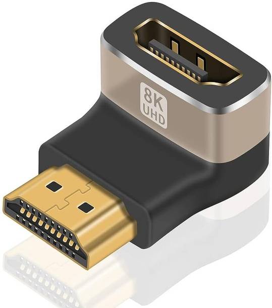 RuhZa 8K HDMI 2.1 Extender Adapter Male to Female HDMI Adapter Extender Compatible with TV HDMI Connector