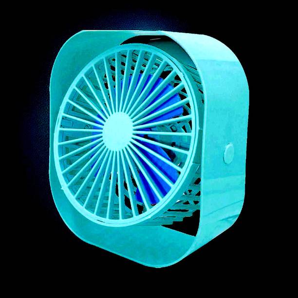 FRONY Superior Portable USB Desk Fan with Direct Plug-In AC Cooler Mini Fan_CMM28 Trendy (Direct Fan) Light Weight Portable Fan_OB28 USB Fan