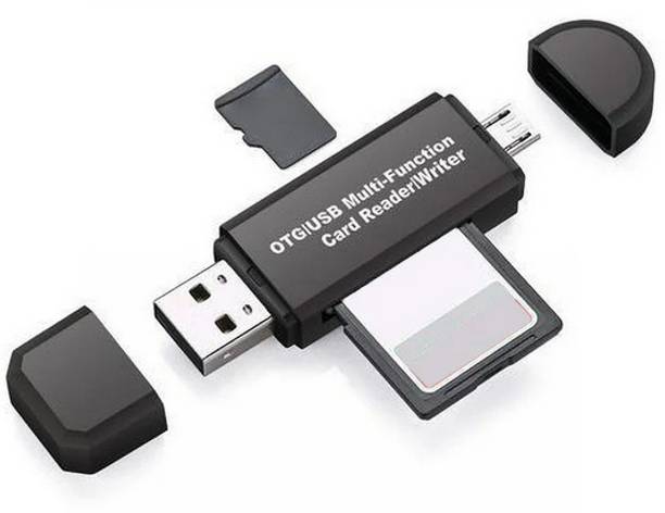 THE MOBILE POINT Type C 2-in-1 Memory Card Reader Supports SD & Micro SD G10 Card Reader, Laptop Accessory