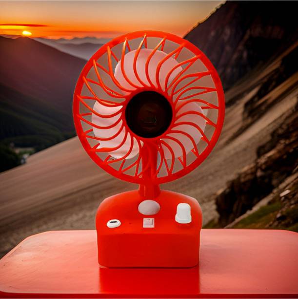 Clairbell Cool Fan: Ultimate Convenience - USB Rechargeable, 5 Speeds, and LED Light VP52 Cool Fan: Ultimate Convenience - USB Rechargeable, 5 Speeds, and LED Light VP52 USB Fan