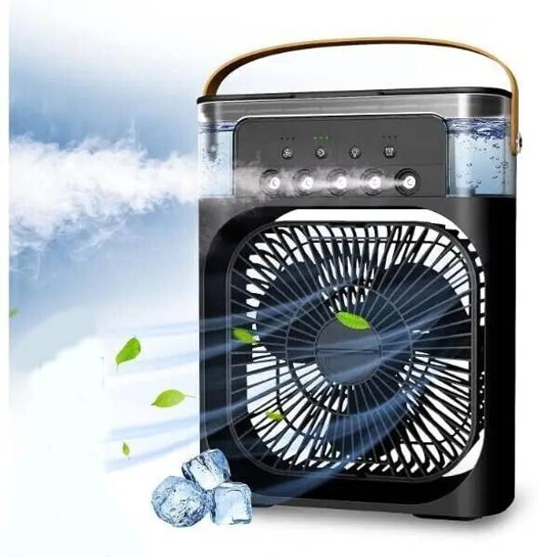 JPY Portable Mini Cooler Rechargeable Air Conditioner Water Cooler Small AC for USB Air Cooler, USB Fan