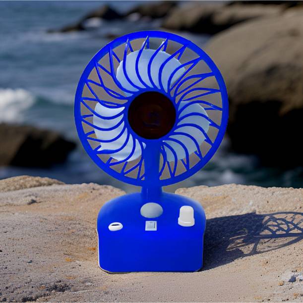 Clairbell Cool Fan: Ultimate Convenience - USB Rechargeable, 5 Speeds, and LED Light V38 Cool Fan: Ultimate Convenience - USB Rechargeable, 5 Speeds, and LED Light V38 USB Fan