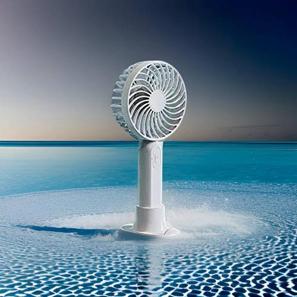 FRONY Mini Ac Cooler Charging Summer Hand Fan Portable (USB Fan) With LED Light_EPE39 Summer Fan_RA_6/6_NMZ392 USB Fan
