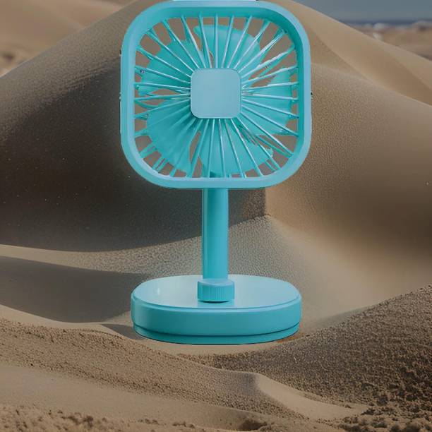 YAROH Mini Ac Cooler Rechargeable Flow Fan Portable (USB Fan) With LED Light_NNB496 Flow_Fan_1YNB496 USB Fan